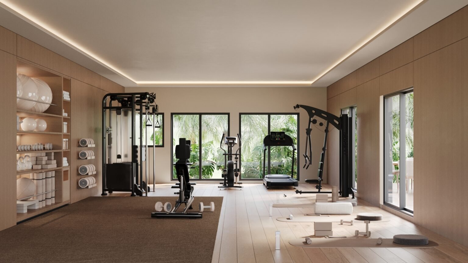 RENDER CRRUSEL - GYM